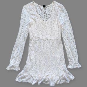 Small Off-White Floral Dress Wild Fable